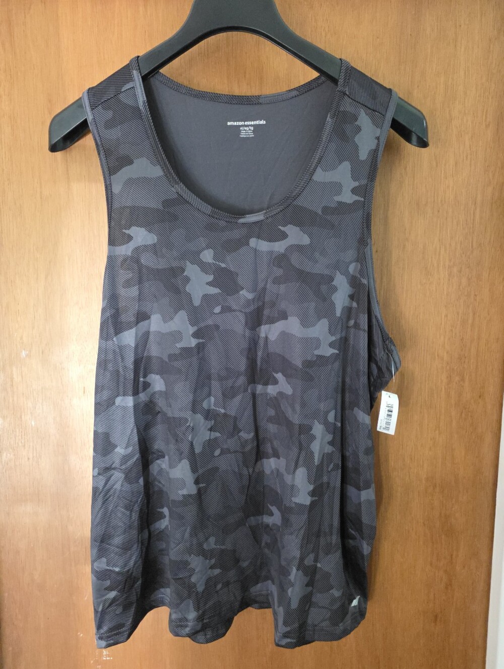 Amazon Essentials Men's Quick Dry Tech Stretch Active Sleeveless Gym Tank Top XL